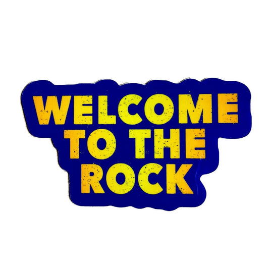 Welcome To The Rock Sticker - Inspired by Bonnie And Clyde