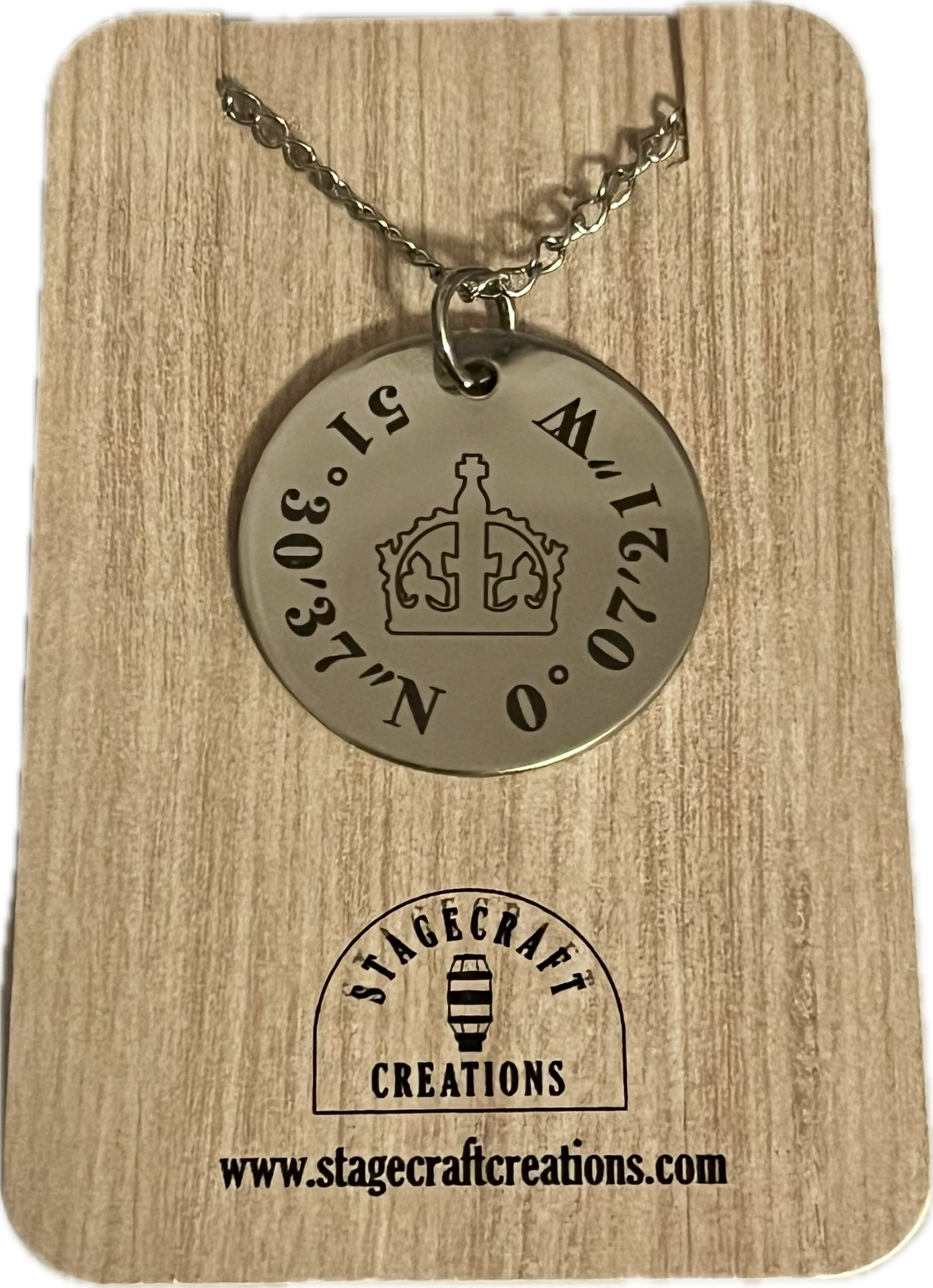 Custom Location Necklace