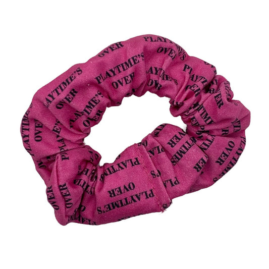 Playtime’s Over - Six Inspired Scrunchie