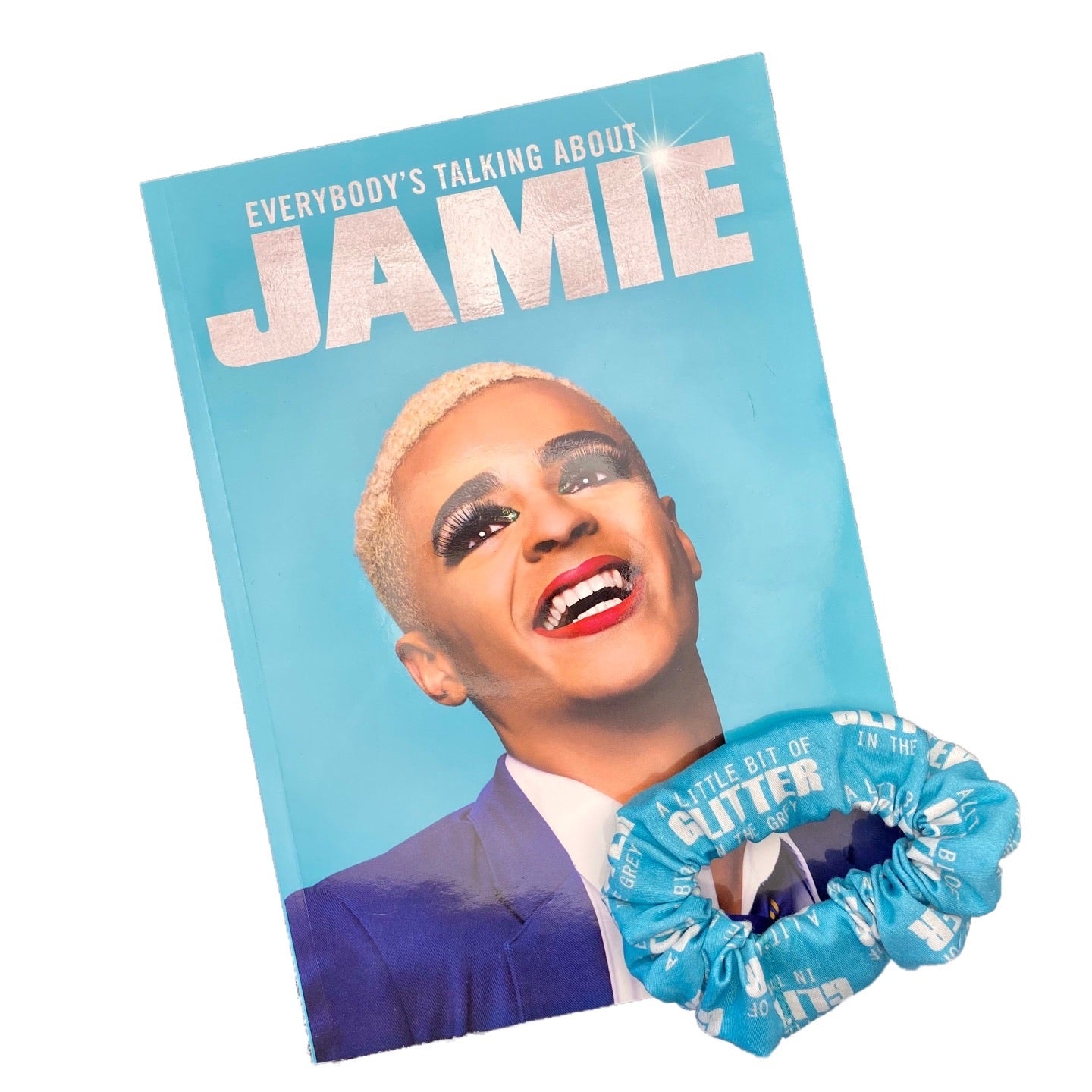A Little Bit of Glitter in the Grey Scrunchie - Inspired by Everybody's Talking About Jamie