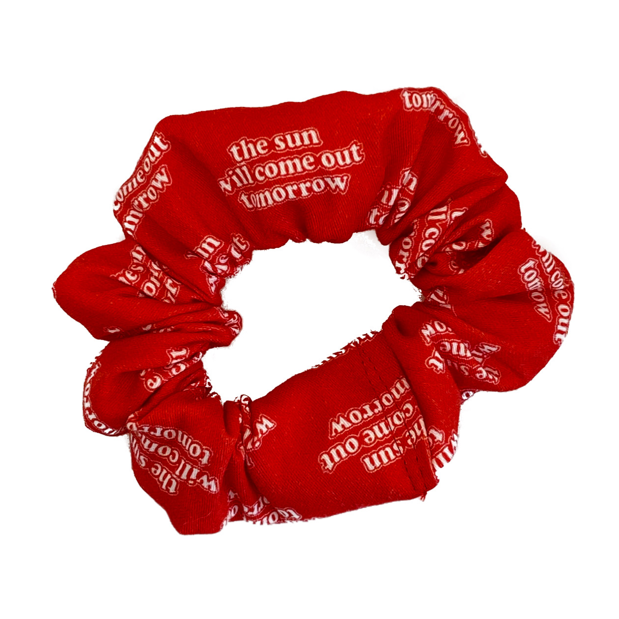 The Sun Will Come Out Tomorrow Scrunchie - Inspired by Annie