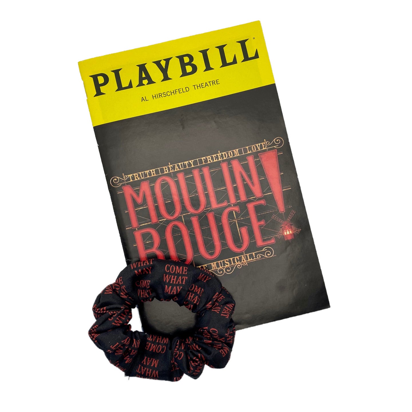 Come What May Scrunchie - Inspired by Moulin Rouge