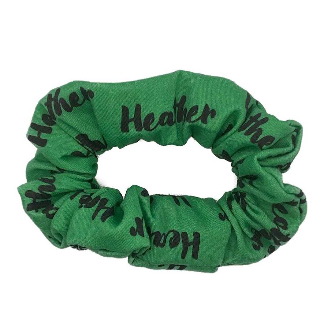 Heather, Heather, Heather and Veronica - Heathers inspired Scrunchies