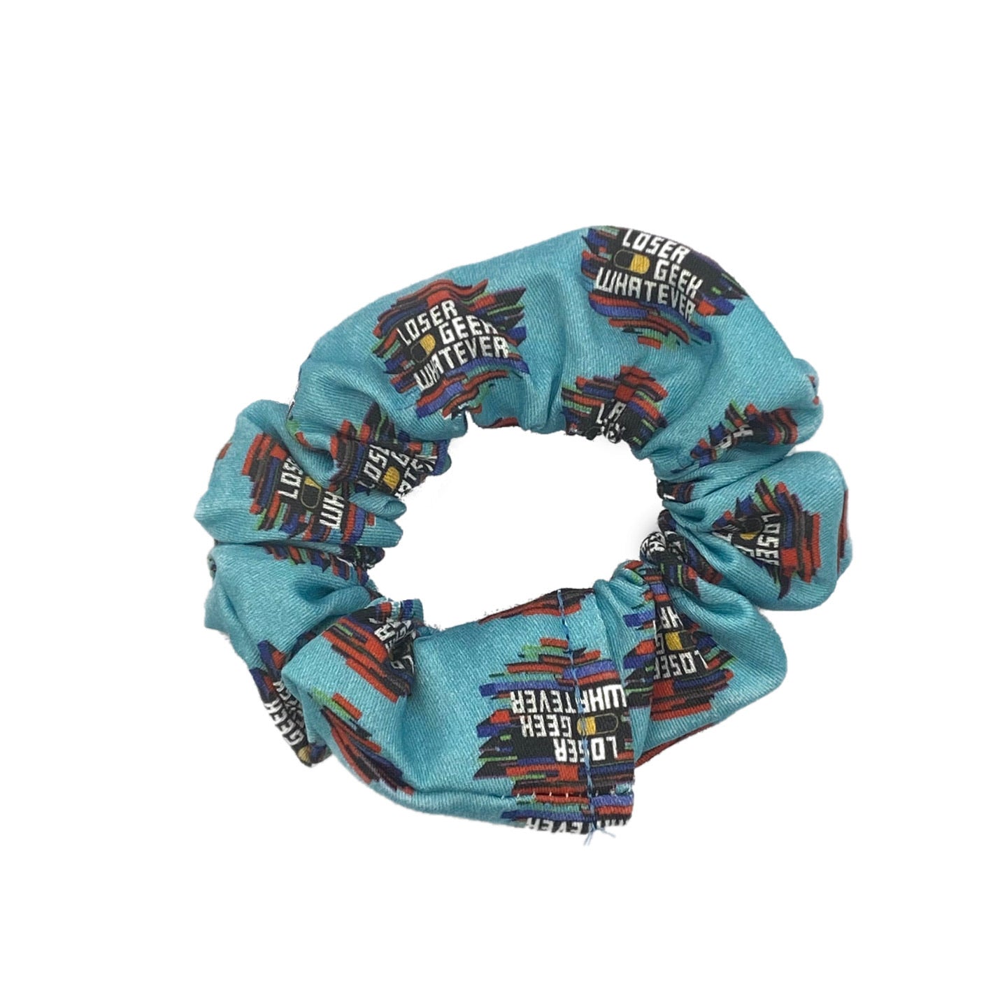 Loser Geek Whatever Scrunchie- Inspired by Be More Chill